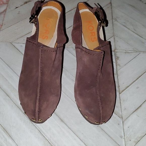 Kors Michael Kors S. 7 M Brown Suede Studded Design - Picture 2 of 8